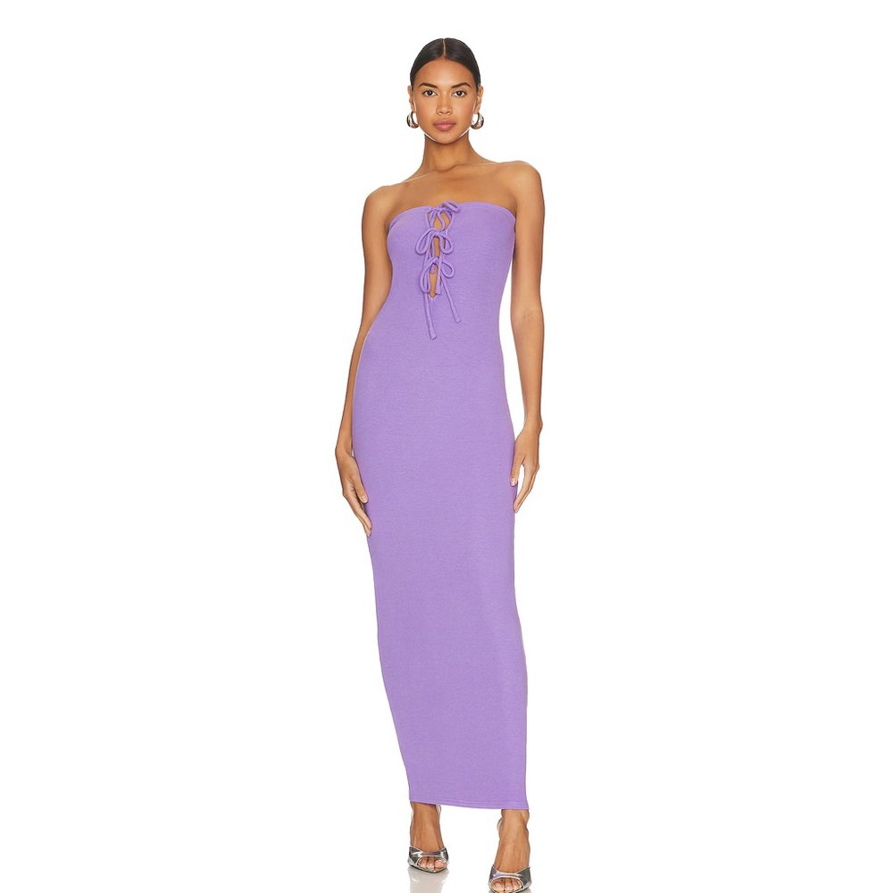 NWT- Purple Strapless Vienna Max Dress - REVOLVE